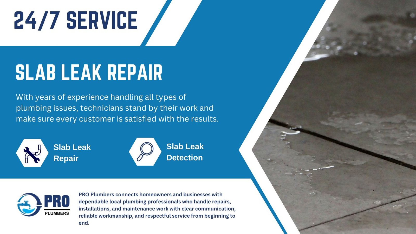 Slab Leak Repair in Hacienda Heights