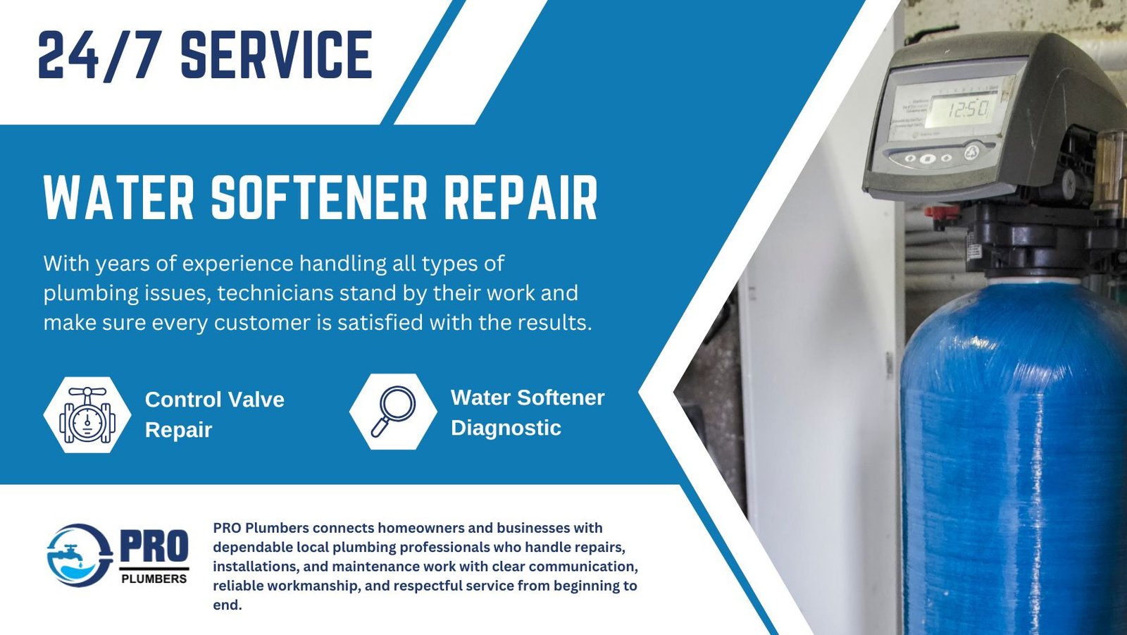 Water softener repair in Hacienda Heights, CA